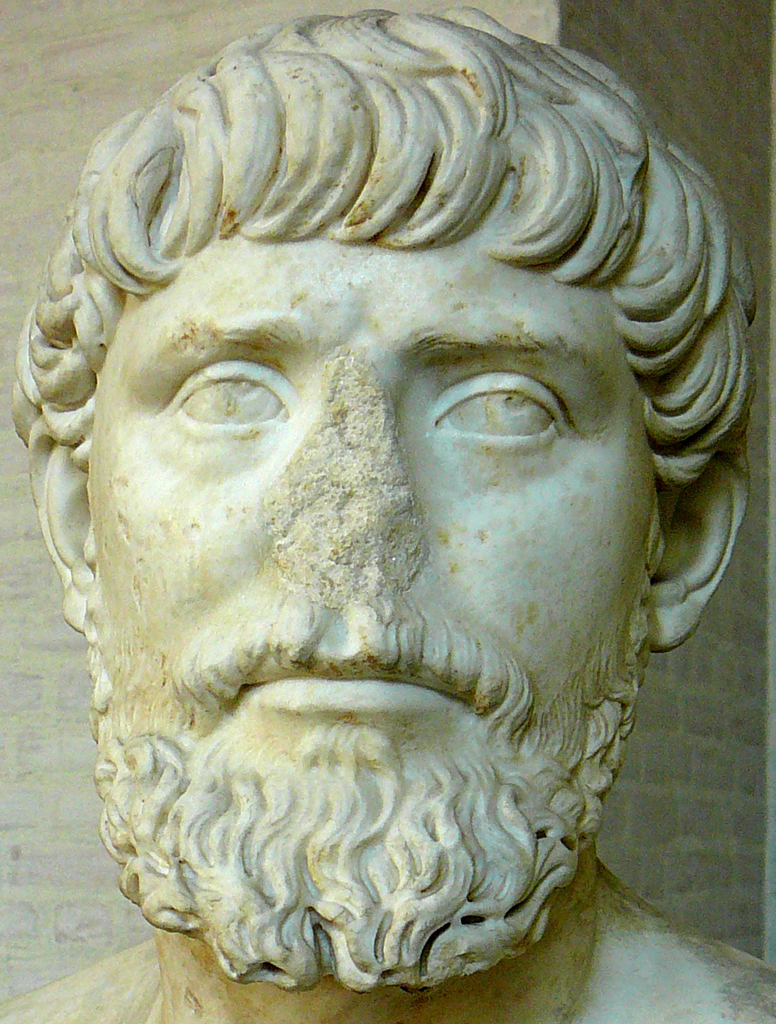Busto di Apollodoro di Damasco, oggi esposto presso la gliptoteca (Monaco di Baviera) [Foto: G. P. Ma | Some rights reserved]