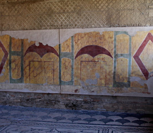 Casa delle Pareti Gialle (Ostia III,IX,12), stanza 7