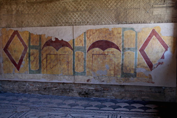 Casa delle Pareti Gialle (Ostia III,IX,12), stanza 7